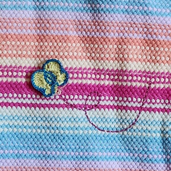 The Childrens Place Baby Girl Butterfly Romper. Size 12 Months - Picture 3 of 5